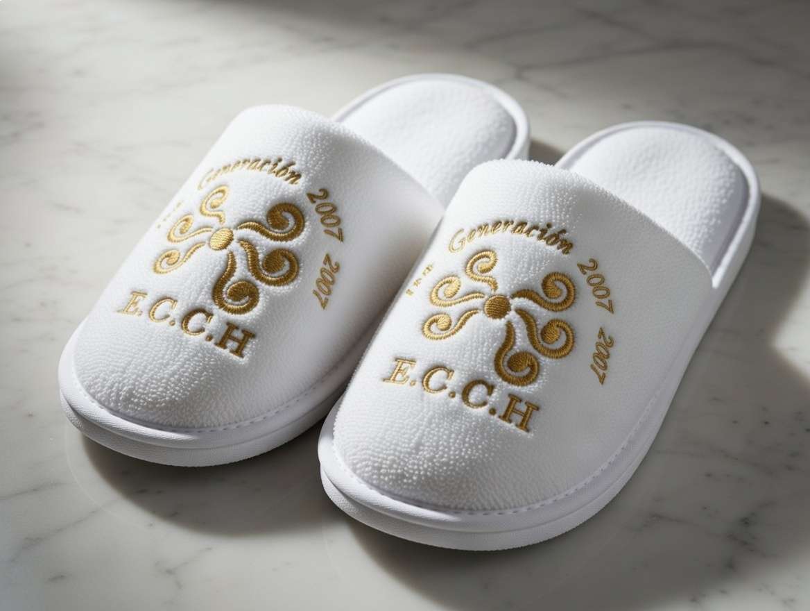 Bordado en pantuflas